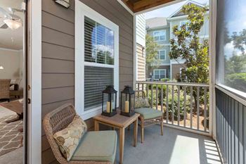 Balcony and patio